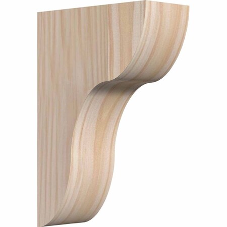 Ekena Millwork Carmel Smooth Corbel, Douglas Fir, 3 1/2"W x 8"D x 12"H COR04X08X12CAR00SDF